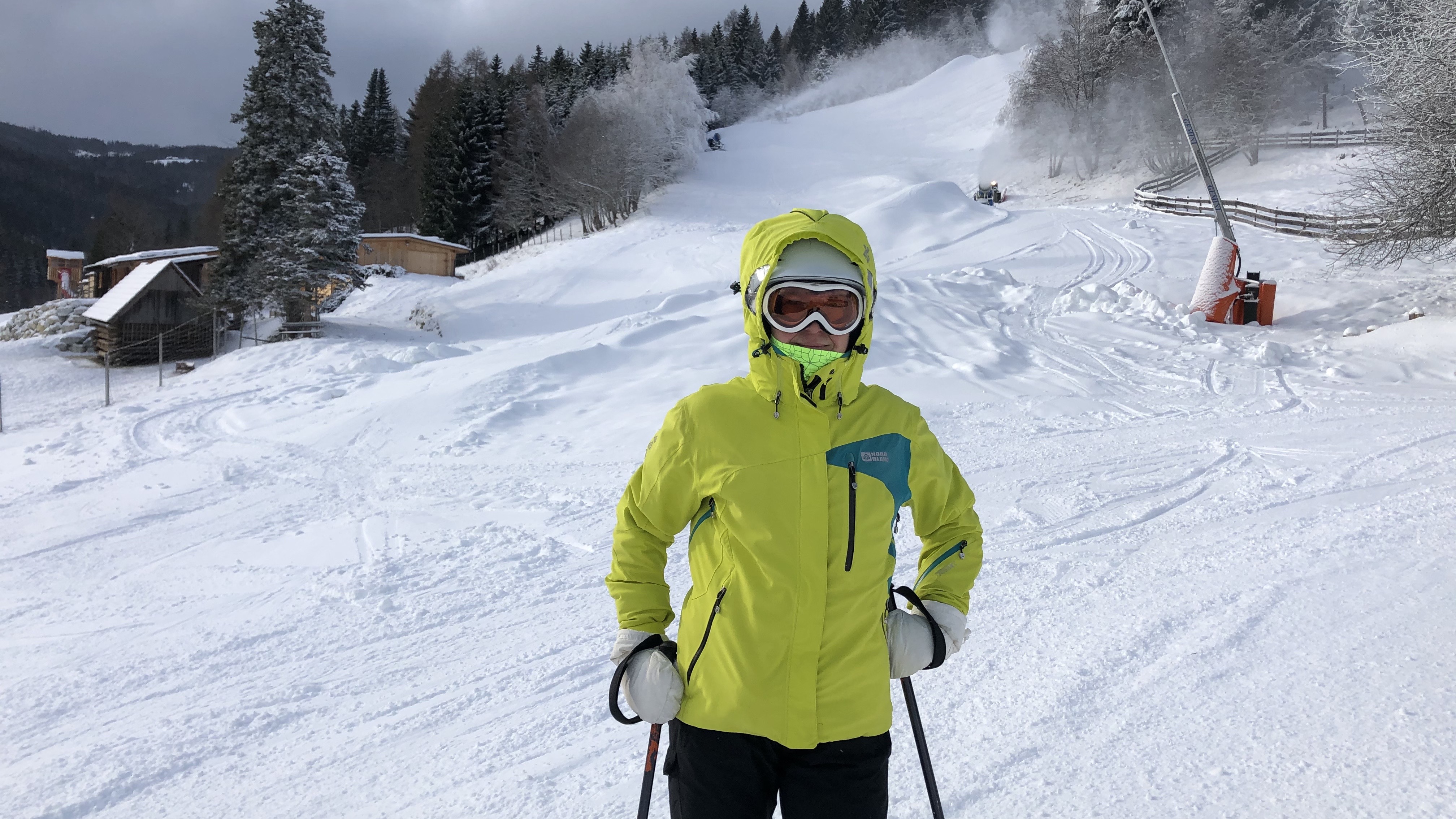 Vánoční lyžovačka na Katschbergu
